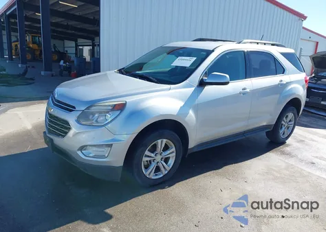 2016 Chevrolet Equinox Lt из США, поврежденный, VIN 2GNALCEK9G6125384